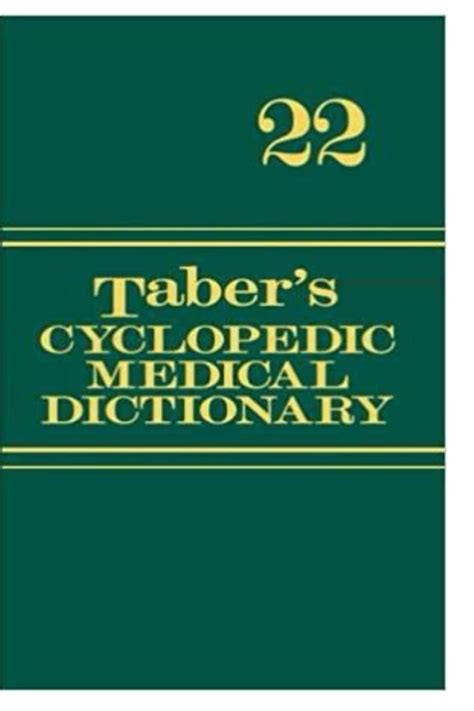 Full Download Tabers Cyclopedic Medical Dictionary Tabers Cyclopedic Medical Dictionary Thumb Index Version By Donald J Venes