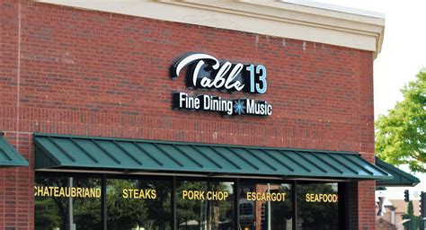 Table 13 addison tx. Specialties: Table 13 offers diners an elegant 1960's atmosphere. Delight in vintage-inspired food, beverage and excellent service. Be enchanted with live music reminiscent of the era; Monday through Saturday from 4pm to Closed. 