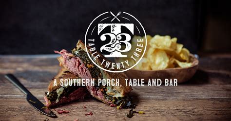 Table 23 Brunch - Table 23 A Southern Porch, Table, and Bar