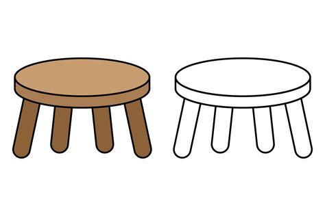 Table Coloring Page AZ Coloring Pages