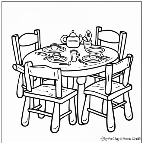 Table Coloring Shee