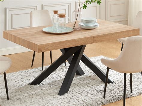 Table extensible noir