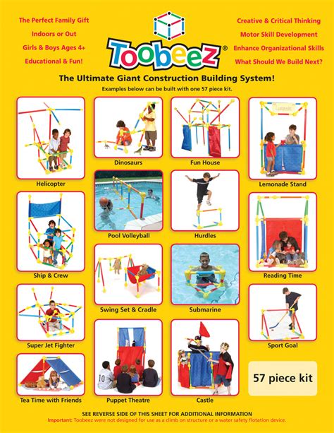 Table of Contents: TOOBEEZ Teambuilding