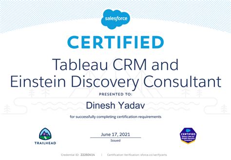 Tableau-CRM-Einstein-Discovery-Consultant Actual Exams