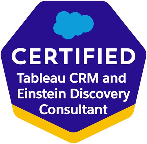 Tableau-CRM-Einstein-Discovery-Consultant Ausbildungsressourcen