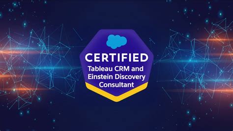 Tableau-CRM-Einstein-Discovery-Consultant Zertifizierungsprüfung