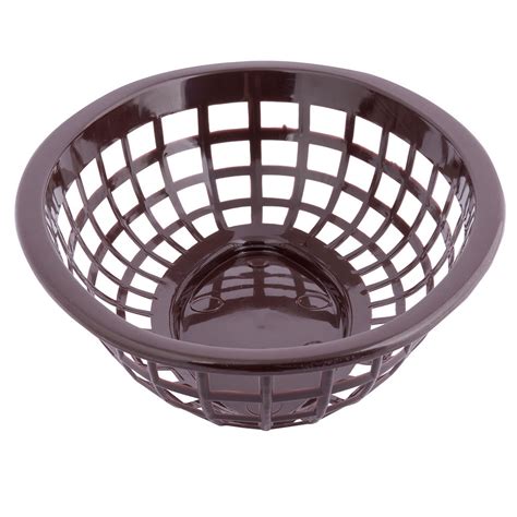 Tablecraft 1071BR Side Order Basket 8" X 5-1/4" X 2" Oval