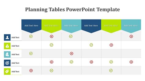 Tables PowerPoint Presentation Template Powerpoint presentation