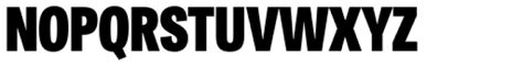 Tablet Gothic Condensed Heavy Font What Font Is