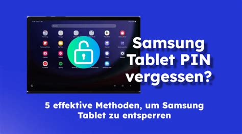 Tablet pin vergessen samsung.  This article will guide you through the various met...