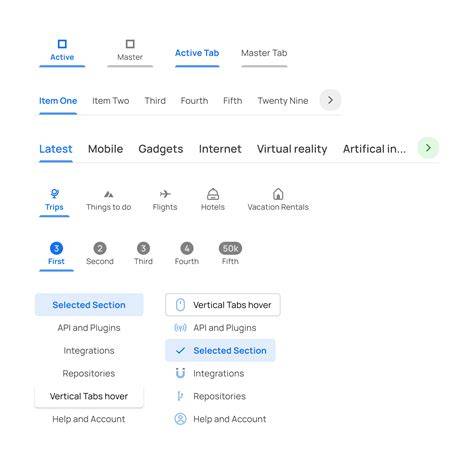 Tabs material ui.  In this article, we’re going to Material UI: Compr...