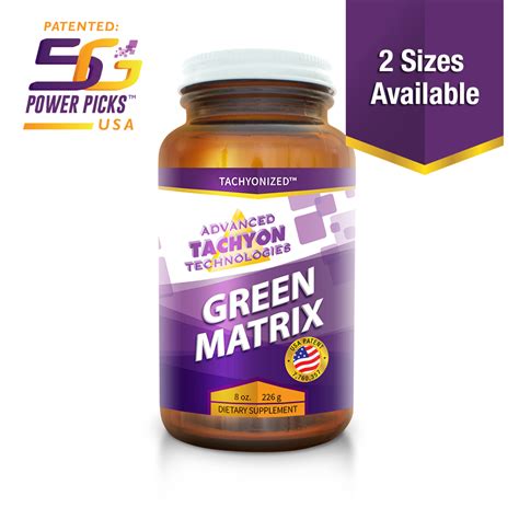 Tachyon Green Matrix 4 oz. - 5G - Power Pick