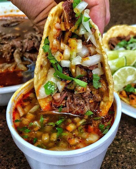 Tacis de birria. Jalapenos in Scheiben schneiden und die Tacos damit garnieren. Wenn Ihr noch genügend Sauce habt, könnt Ihr diese zusätzlich als Dip servieren. Birria Tacos selber machen mexikanische Maistortillas mit Oaxaca-Käse und Pulled Beef im Tex-Mex-Style Mexikanische Rezepte GOURMETmagazin. 
