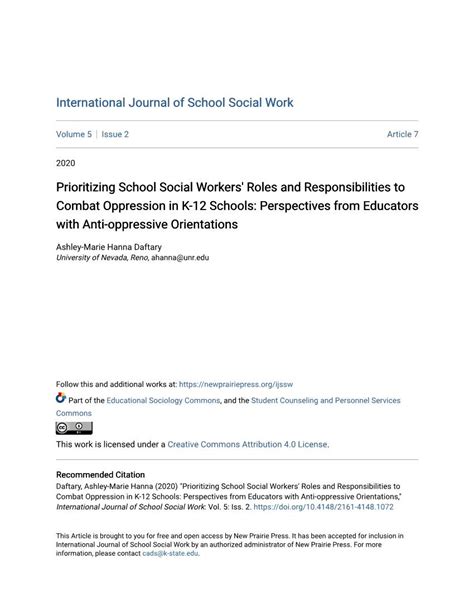 Tackling oppression in schools: Skills for school social workers.