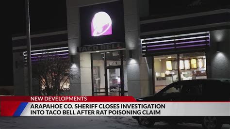 Taco Bell ‘rat poison’ case closed, employees cleared of wrongdoing