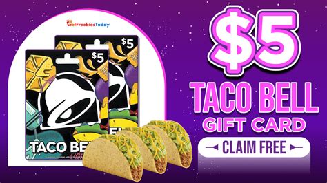 Taco Bell Gift Card Pin