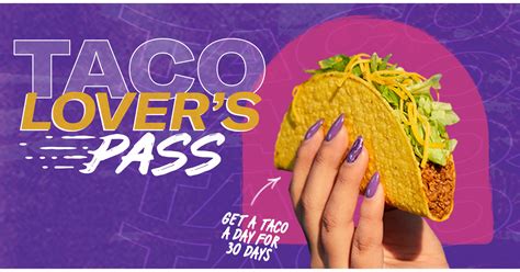 Taco Bell brings back Taco Lover’s Pass: 30 days of tacos for just $10