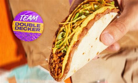 Taco Bell brings back its Double Decker Taco