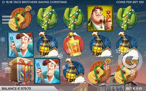 Taco Brothers Saving Christmas  игровой автомат Elk Studios