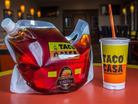 Taco Casa Gallon Tea Price