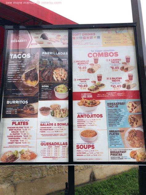 Taco palenque menu prices. Taco Palenque Harlingen - Harlingen, TX 78552 : Lastest Menu Prices, online order & reservations, along with restaurant hours and contact. ... Taco Palenque Harlingen Menu Prices. June 6, 2023 by Admin. Informal Mexican restaurant serving basic dishes such as quesadillas & breakfast tacos. 