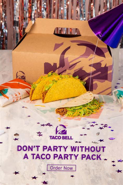 Taco party pack. Sep 20, 2019 ... Wow! Taco Bell's brand new Nacho Party Pack is legit--probably the best menu item they've unveiled in ages. We tried it out along with ... 