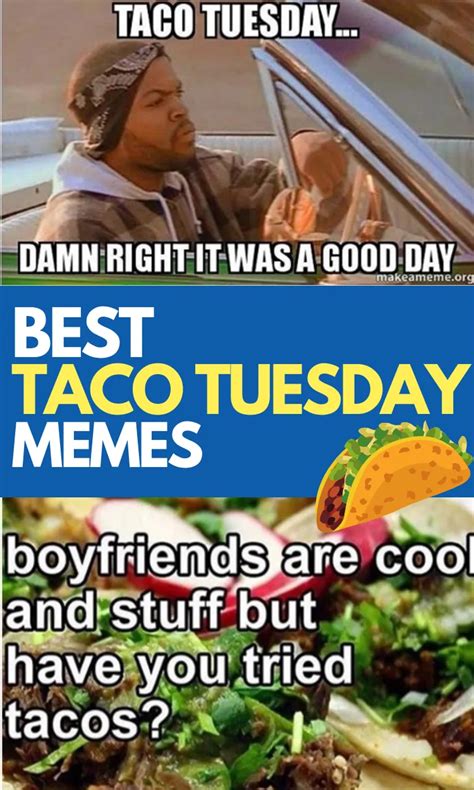 Taco tuesday funny. The bad news: It's also not quite Friday. Not to worry though, we've rounded up a full selection of funny and happy Tuesday memes to get you through this particularly awkward day and on to conquering the rest of the week. Scroll through for a laugh, a dose of positivity, or a little extra motivation, and send them to your friends, too. 