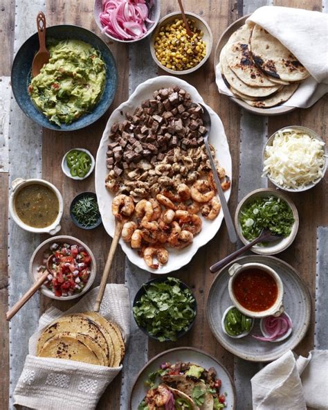 Tacobar - Set up a taco bar for a fun and festive dinner, brunch fiesta or Cinco de Mayo celebration. It’s so easy to provide a variety of tortillas, taco shells and tortillas with your favorite fillings and the best taco toppings! Prep: 30 mins. Cook: 0 mins. Total: 30 mins. Servings: 8.