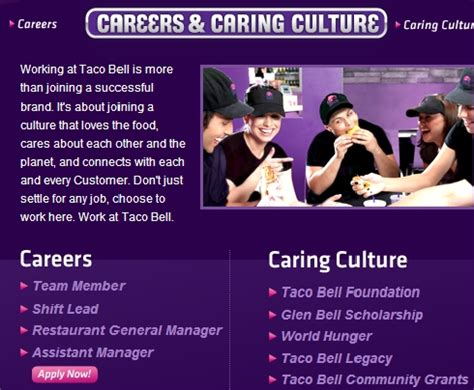 Tacobell.com jobs. Things To Know About Tacobell.com jobs. 