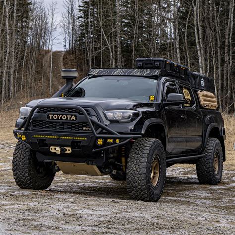 Tacoma build. The Toyota Tacoma is one of the most popular pickup truck models in the United States. Its durability, performance and good looks make it easy to see why the Tacoma has so many fan... 