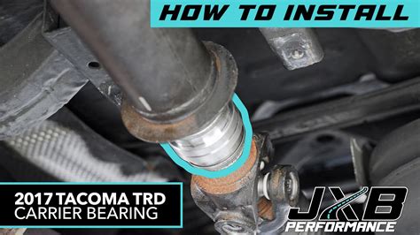 Tacoma carrier bearing replacement.  Discussion of 3rd generation Toyota...