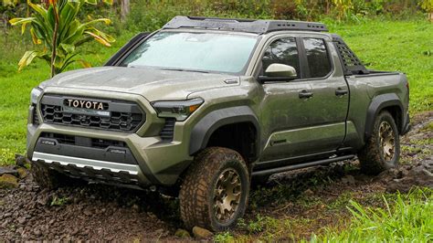 Tacoma hybrid mpg. The Edmunds TCO ® estimated monthly insurance payment for a 2024 Toyota Tacoma in Virginia is: not available. Legal. View detailed gas mileage data for the 2024 Toyota Tacoma. Use our handy tool ... 