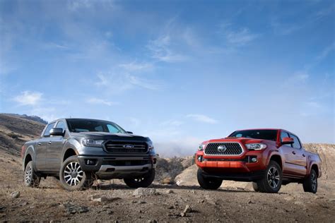 Tacoma vs ranger. The Tacoma and the Ranger offer suitable cargo space as well. Looking closer at the Tacoma, the Japanese model comfortably seats five passengers. Two cab styles are available for the truck's bed: the 74-inch Access cab and the Double cab, which measures either 60 or 74 inches. 