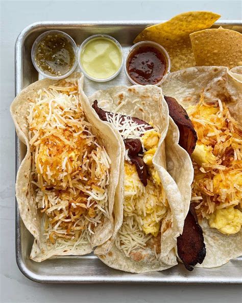 Tacos nashville. I have a strange obsession with eating dinner foods for breakfast and breakfast foods for dinner. I love eggs, avocado toast, and tacos. Not together typically until I came up... E... 