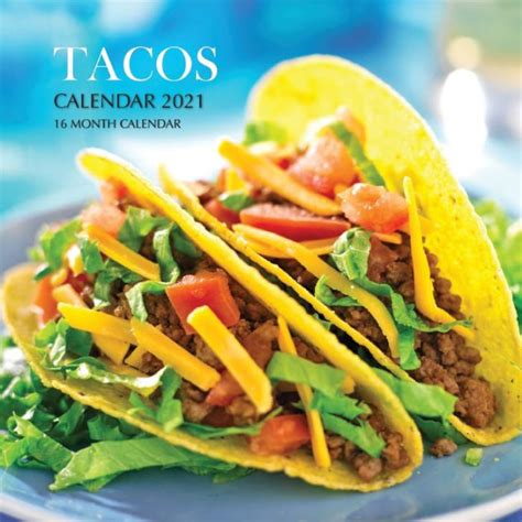 Full Download Tacos Calendar 2020 16 Month Calendar By Not A Book