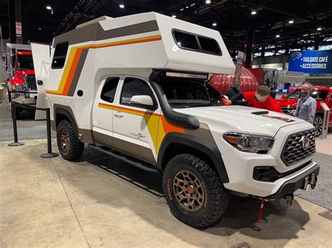 7 Powertrain. via Toyota. The team’s idea was to build a camper that can go anywhere the Tacoma can. Hence, the Tacozilla retains the Tacoma TRD sport pickup’s powertrain. Precisely, the concept is powered by a 3.5-liter six-cylinder engine, with an output of 278 horsepower and 265 lb-ft of torque. via Pinterest.. 