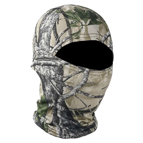 Tactical Balaclava Camo Face Mask UV Protection Ski Sun Hood