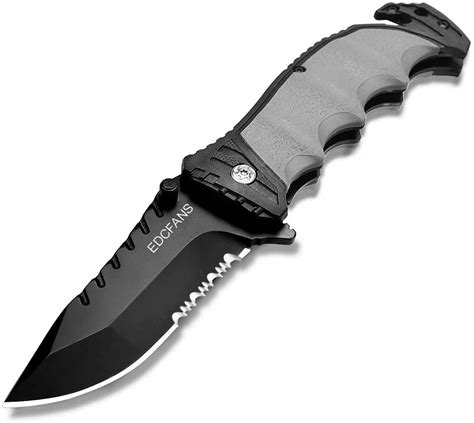 Tactical Folding Knife With Glass Breaker