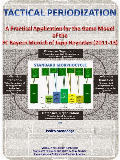Read Online Tactical Periodization A Practical Application For The Game Model Of The Fc Bayern Munich Of Jupp Heynckes 20112013 By Pedro Mendona