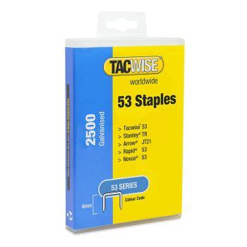 Tacwise 53 Staples Fixingguns.co.uk