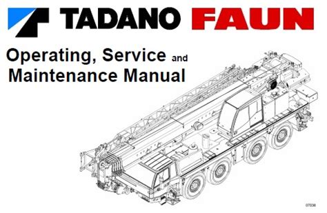 Tadano faun atf 160g 5 crane service repair manual download. - Mcculloch eager beaver 280 parts manual.