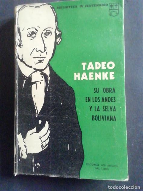 Tadeo haenke, su obra en los andes y la selva, boliviana. - Personal finance exam review study guide answers.
