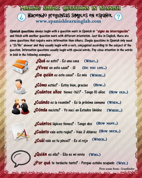Tag Questions In Spanish Examples
