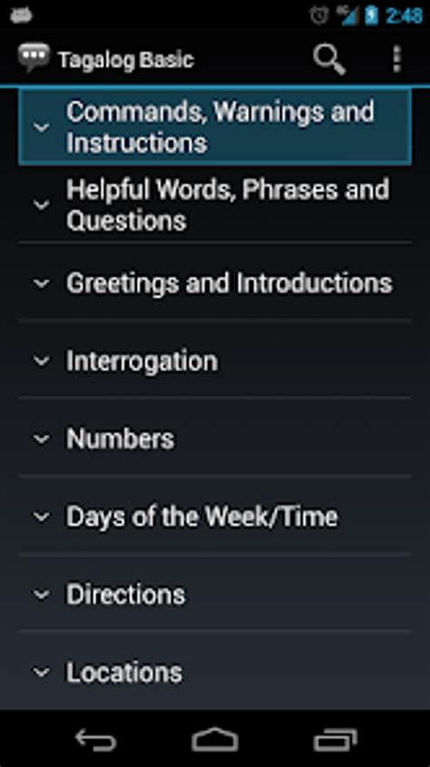 Tagalog Basic Phrases APK Download for Android 