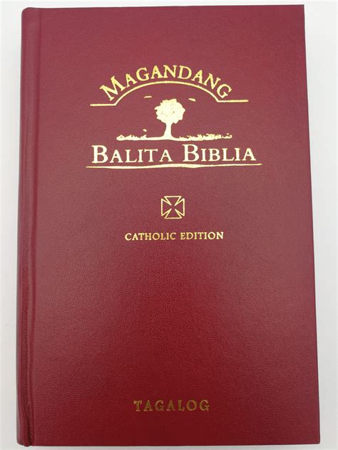 Tagalog bible. Version Information. Ang Bagong Tipan: Filipino Standard Version (FSV) is the first ever literary-liturgical version of the New Testament in the Filipino language, designed to perpetuate the rich liturgical heritage of Church worship. FSV translates faithfully the original Greek language and uses formal words and expressions, yet it is still ... 