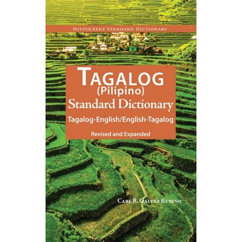 Read Tagalogenglishenglishtagalog Standard Dictionary By Carl Rubino