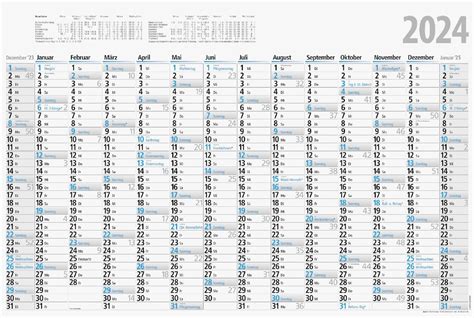 Tagesabreisskalender S 2024 Wandkalender Burokale Full PDF