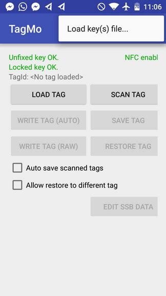 Tagmo unfixed info bin. Download the 2 configuration files that work with TagMo – you can find them by googling unfixed-info.bin and locked-secret.bin; Place unfixed-info.bin, locked-secret.bin and Amiibo dump files on your Android device. Launch TagMo app, touch the 3 dots in the upper right corner > Load key(s) file… and select the unfixed-info.bin and locked ... 