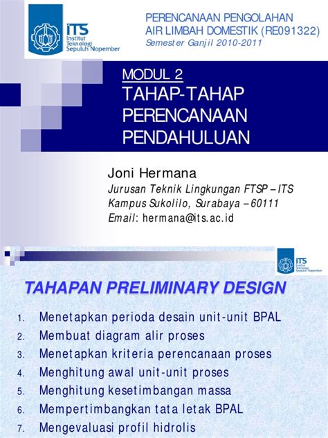 Tahapan Dan Kriteria Desain - [PDF Document]