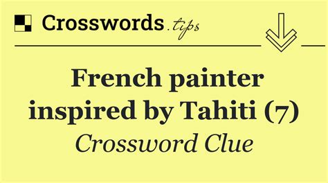 Tahitian, eg - crossword puzzle clues & answers - Dan Word